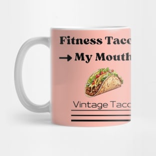 Vintage Taco Mug